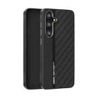 For Samsung Galaxy S24+ 5G ABEEL 6D Micro Relief MagSafe Magnetic Phone Case(Black) - 1