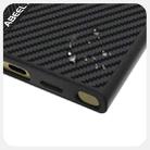 For Samsung Galaxy S24 Ultra 5G ABEEL 6D Micro Relief MagSafe Magnetic Phone Case(Carbon Fiber Black) - 3