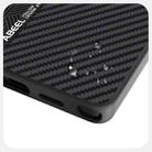 For Samsung Galaxy S25 Ultra 5G ABEEL 6D Micro Relief MagSafe Magnetic Phone Case(Carbon Fiber Black) - 3