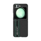 For Samsung Galaxy Z Flip5 5G ABEEL 6D Micro Relief MagSafe Magnetic Phone Case(Green) - 2