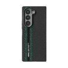 For Samsung Galaxy Z Fold6 5G ABEEL 6D Micro Relief MagSafe Magnetic Phone Case(Green) - 2