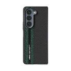 For Samsung Galaxy Z Fold5 5G ABEEL 6D Micro Relief MagSafe Magnetic Phone Case(Green) - 2