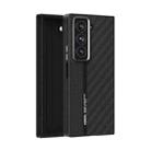 For Samsung Galaxy Z Fold Special ABEEL 6D Micro Relief MagSafe Magnetic Phone Case(Black) - 1