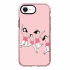 For iPhone 7 / 8 / SE 2020 2022 Simple Illustration Pattern Full Coverage Phone Case(Happy Friend A) - 1