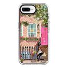 For iPhone 7 Plus / 8 Plus Simple Illustration Pattern Full Coverage Phone Case(Spring Scene E) - 1