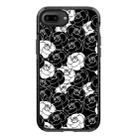 For iPhone 7 Plus / 8 Plus Simple Illustration Pattern Full Coverage Phone Case(Camellia A) - 1