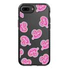 For iPhone 7 Plus / 8 Plus Simple Illustration Pattern Full Coverage Phone Case(Love Club B) - 1