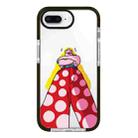 For iPhone 7 Plus / 8 Plus Simple Illustration Pattern Full Coverage Phone Case(Personality Girl B) - 1