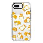 For iPhone 7 Plus / 8 Plus Simple Illustration Pattern Full Coverage Phone Case(Cute Dog Bear A) - 1