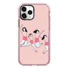 For iPhone 11 Pro Max Simple Illustration Pattern Full Coverage Phone Case(Happy Friend A) - 1