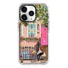 For iPhone 11 Pro Max Simple Illustration Pattern Full Coverage Phone Case(Spring Scene E) - 1