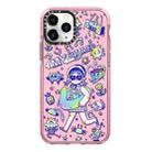For iPhone 11 Pro Max Simple Illustration Pattern Full Coverage Phone Case(Summer Vacation A) - 1