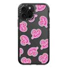 For iPhone 12 Pro Simple Illustration Pattern Full Coverage Phone Case(Love Club B) - 1