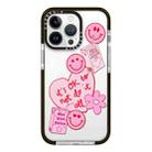 For iPhone 12 Pro Max Simple Illustration Pattern Full Coverage Phone Case(Love Club A) - 1