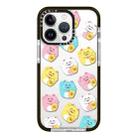 For iPhone 12 Pro Max Simple Illustration Pattern Full Coverage Phone Case(Lucky Cat B) - 1