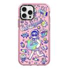 For iPhone 13 Pro Simple Illustration Pattern Full Coverage Phone Case(Summer Vacation A) - 1