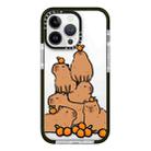 For iPhone 13 Pro Max Simple Illustration Pattern Full Coverage Phone Case(Capybara A) - 1