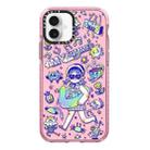 For iPhone 16 Plus Simple Illustration Pattern Full Coverage Phone Case(Summer Vacation A) - 1