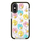 For iPhone X / XS Simple Illustration Pattern Full Coverage Phone Case(Lucky Cat B) - 1