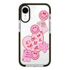 For iPhone XR Simple Illustration Pattern Full Coverage Phone Case(Love Club A) - 1