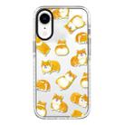 For iPhone XR Simple Illustration Pattern Full Coverage Phone Case(Cute Dog Bear A) - 1