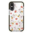 For iPhone XS Max Simple Illustration Pattern Full Coverage Phone Case(Lucky Cat A) - 1