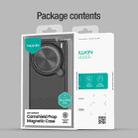 For vivo X200 Pro NILLKIN CamShield Prop MagSafe Magnetic PC Phone Case(Black) - 4