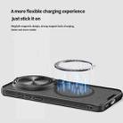 For vivo X200 Pro mini NILLKIN CamShield Prop MagSafe Magnetic Translucent PC Phone Case(Black) - 3