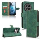 For OnePlus 13 Skin Feel Magnetic Flip Leather Phone Case(Green) - 1