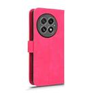 For OnePlus 13 Skin Feel Magnetic Flip Leather Phone Case(Rose Red) - 3