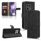 For OnePlus Ace 5 / Ace 5 Pro Skin Feel Magnetic Flip Leather Phone Case(Black) - 1