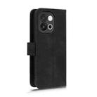 For OnePlus 13T Skin Feel Magnetic Flip Leather Phone Case(Black) - 3