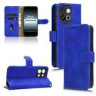 For OnePlus 13T Skin Feel Magnetic Flip Leather Phone Case(Blue) - 1