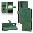 For OnePlus Ace 5 Racing Skin Feel Magnetic Flip Leather Phone Case(Green) - 1
