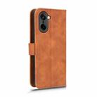 For OnePlus Ace 5 Racing Skin Feel Magnetic Flip Leather Phone Case(Brown) - 3