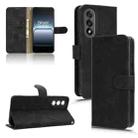 For OnePlus Ace 5 Ultra Skin Feel Magnetic Flip Leather Phone Case(Black) - 1