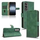 For OnePlus Ace 5 Ultra Skin Feel Magnetic Flip Leather Phone Case(Green) - 1