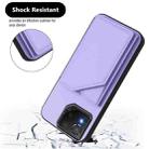 For Asus ROG Phone 8 Pro Skin Feel Four Card Slots Phone Case with Wrist Strap(Purple) - 3