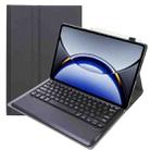 For OPPO Pad 3 12.1inch OP15 TPU Ultra-thin Detachable Bluetooth Keyboard Leather Case(Black) - 1