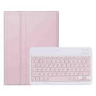 For Honor Pad X9 / X8 Pro 11.5 AH15 Ultra-thin Detachable Bluetooth Keyboard Leather Tablet Case(Pink White) - 2