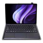 For vivo Pad3 12.1 inch AV10-A TPU Ultra-thin Detachable Bluetooth Keyboard Leather Case with Touchpad(Black) - 3