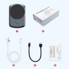A1A Strong Magnetic Mobile Call Voice Recorder APP Recording Version, Memory:8GB(Black) - 3