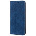 For Xiaomi Redmi 9C Lucky Flowers Embossing Pattern Magnetic Horizontal Flip Leather Case with Holder & Card Slots(Dark Blue) - 2