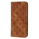 For Huawei Honor 9X Lite Lucky Flowers Embossing Pattern Magnetic Horizontal Flip Leather Case with Holder & Card Slots(Yellow Brown) - 2