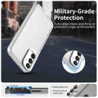 For Samsung Galaxy C55 Candy PC Hybrid TPU Shockproof Phone Case(White) - 2
