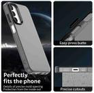 For Samsung Galaxy C55 Candy PC Hybrid TPU Shockproof Phone Case(Black) - 3