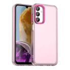 For Samsung Galaxy C55 Candy PC Hybrid TPU Shockproof Phone Case(Red) - 1