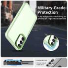 For Samsung Galaxy C55 Candy PC Hybrid TPU Shockproof Phone Case(Green) - 2