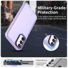 For Samsung Galaxy C55 Candy PC Hybrid TPU Shockproof Phone Case(Purple) - 2