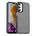 For Samsung Galaxy F14 4G Candy PC Hybrid TPU Shockproof Phone Case(Black) - 1